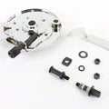 V-Twin 49-0903 45" Rear Brake Backing Plate Kit Chrome