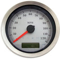 V-Twin 39-0877 4" Electronic Speedometer Assembly Silver