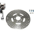 V-Twin 23-1150 Chrome Rear Single Piston Caliper and 11-1/2" Disc Kit