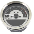 V-Twin 39-1131 Aee 4" Dakota Style Speedometer Silver