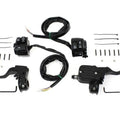 V-Twin 22-1167 Handlebar Control Kit with Switches Black