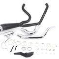 V-Twin 29-0048 M8 2:1 Exhaust Header Set Black