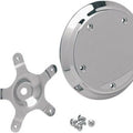 Drag Specialties DS288929 Chrome Five-Bolt Domed Air Cleaner Insert for Twin Cam