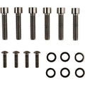 Drag Specialties 2401-1035 "Black Chrome" Handlebar Bolt Kit for 17-22 Touring