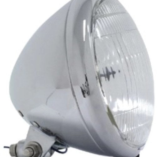 V-Factor 11027 Chrome 6-1/2" Springer Style Headlight for Fxwg Softail & Custom