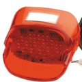 Red LED Laydown Taillight Top Tag for Harley Sportster Dyna Softail Road King