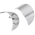 Biker's Choice 490928 Chrome Rear Turn Signal Visors Touring 86-23 Flht & Flstc