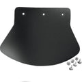 Drag Specialties DS-393702 Plain Medium 9.5" x 6.5" Mud Flap for Harley Davidson