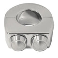 V-Factor 15154 Chrome Billet Switch Clamp 2 Button Custom Application 1" Bars