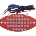 Drag Specialties 2030-0033 Side Mount LED Taillight/License PlateReplacement LED