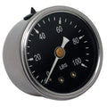 V-Factor 88004 Black Face 100 Psi Oil Pressure Gauge - Panhead Shovelhead Custom