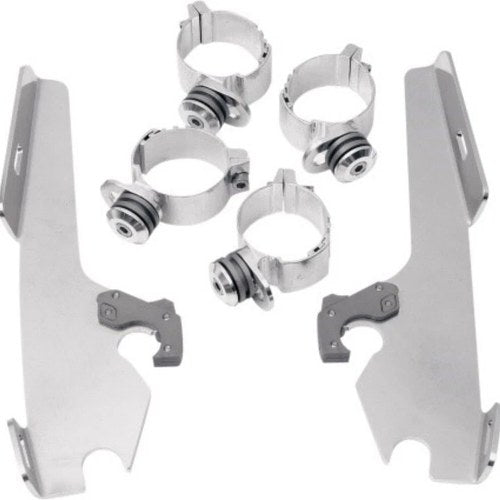 Memphis Shades MEM8977 Fats/Slim Mounting Hardware Kit - Dyna Wide Glide 06-17