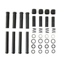 V-Twin 11-0376 Satin Black Pushrod Tube Kit for Harley Twin Cam