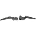 Drag Specialties 0610-0211 Black Smooth Custom Lever Set for Harley 96-17