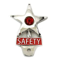 V-Twin 48-1608 Safety Star License Plate Topper with Reflector