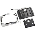 Ciro 40500 Chrome Curved LED License Plate Frame for Harley