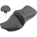 Saddlemen GelCore Lattice Stitch Road Sofa Seat w/ Backrest for Touring 08-24