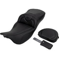 Saddlemen 808-07B-186B0 RoadSofa Seat Extended Reach with Backrest Carbon Fiber