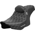 Saddlemen SC82307DB5 Pro Series Sdc Performance Seat w/ Backrest Silver Stitch