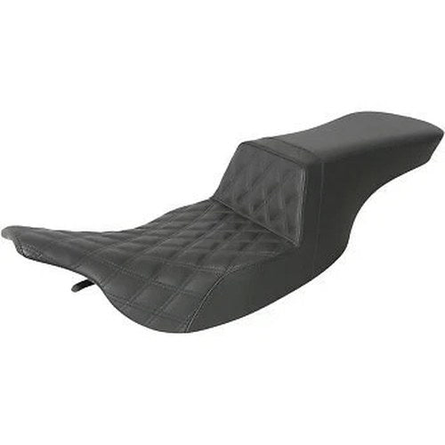 Saddlemen 897-07-192 Step-Up Seat — Front Lattice Stitch for 97-07 FLHT/FLTR