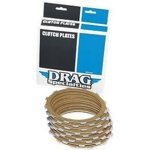 Drag Specialties 1131-0419 Clutch Friction Plate Set for Twin Cam