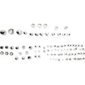Drag Specialties 2401-0710 Chrome Bolt Cover Kit for 00-06 Softail