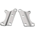 Drag Specialties Chrome Front Engine Mount Plates for Sportster Late 84 - 03