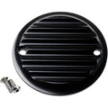 Joker Black Finned Timer / Points Cover for Big Twin 70-99 & Sportster 04-20