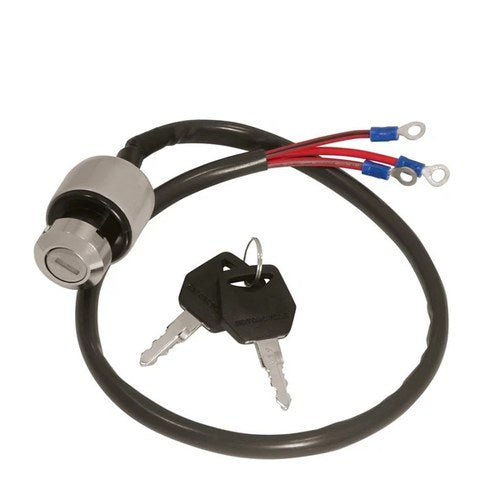 V-Factor 15034 Chrome Ignition Key Switch for Harley Sportster 94-11