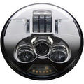 Custom Dynamics PB-7-C Chrome 7" ProBEAM LED Headlamp for Harley