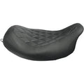 Mustang 76694 Diamond Stitch Wide Tripper Solo Seat for Harley Touring 08-20