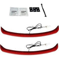 Custom Dynamics CD-TGFENDER-R Red LED Low-Profile Fender Lights 09-21 Tri Glide