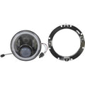 Custom Dynamics PG-7-13-B Black ProGLOW LED Headlamp with Color Changing Halo