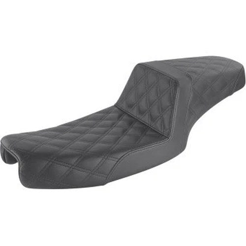 Saddlemen Black Lattice Stitch Step Up Seat for 91-95 Fxd Dyna