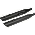 Matte Black 4" Slashdown Slip-On Mufflers for 95-16 Harley Davidson Touring