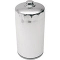 Drag Specialties 0712-0012 Spin-On Oil Filter- Chrome with Nut for 91-98 Dyna