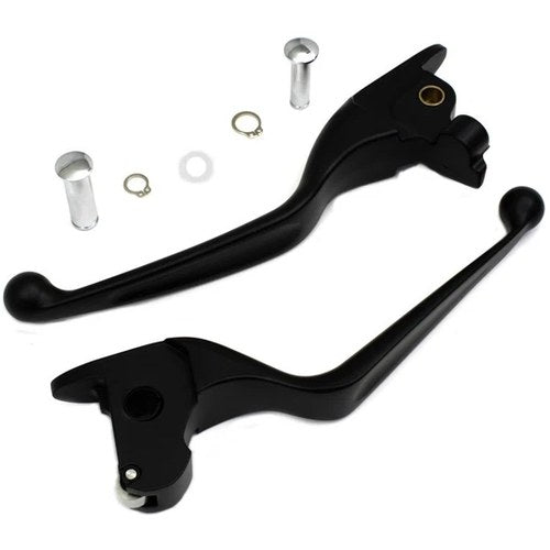 V-Twin 26-0768 Black Wide Levers for Hydraulic Clutch Touring 14-16