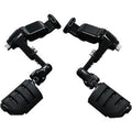 Kuryakyn 3990 Black Ergo Iii Cruise Mounts for Honda GL1800 01-17 & F6B 13-16