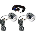 Custom Dynamics Chrome ProBeam LED Halo Fog Lights LED for 12V DC Systems