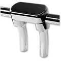 LA Choppers Chrome 5-1/2" Hefty Riser & Top Clamp Kit for 1-1/4" Handlebars
