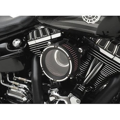 Trask Reverse Cut Assault Charge High Flow Air Cleaner Kit for Harley M8 17-20