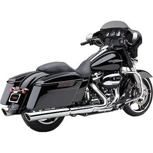 Cobra 6108 Chrome 909 Twins Slip On Mufflers for 17-23 Touring