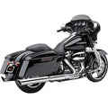 Cobra 6108 Chrome 909 Twins Slip On Mufflers for 17-23 Touring