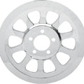 Drag Specialties 1201-0444 Chrome Pulley Cover for Harley Fxd Dyna Glide 07-17