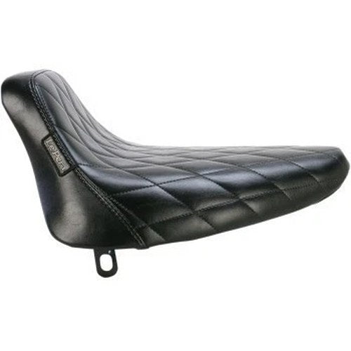 LE Pera LN-007DM Bare Bones Solo Seat - Black - Softail 84-99