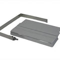 V-Twin 42-5517 Chrome Battery Top Cover & Stainless Strap Kit for Flh 70-84