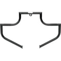 Lindby Black Front Linbar Highway Bar for Harley 00-17 FLSTC/FLSTF/FLSTN