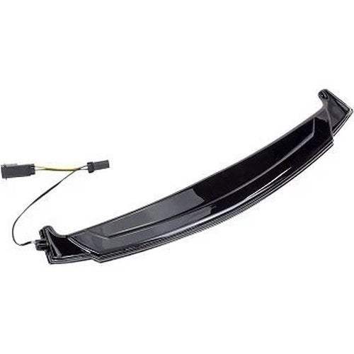 Ciro 40021 Black Fairing Vent Trim w/ LED for Harley Road Glide 15-20