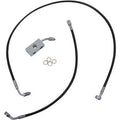 LA Choppers LA-8152B16B Black Braided Brake Line Kit