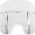 Memphis Shades MEM3520 Memphis Fats 15" Tall Clear Windshield 9" Headlight
